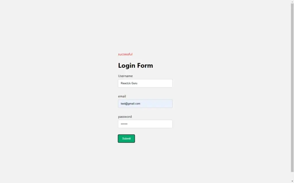Form Validation in React