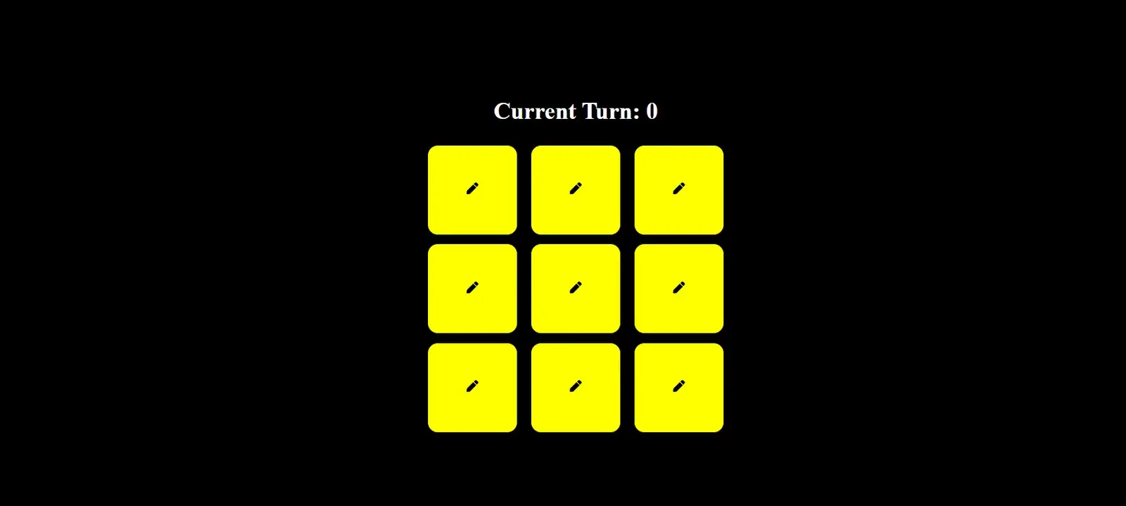 Interactive Tic Tac Toe Game Built with React screenshot 1