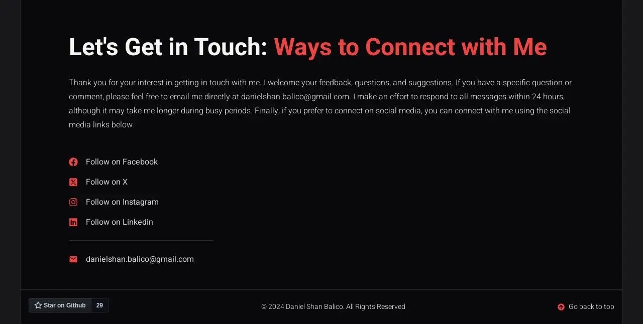 DSFolio &#8211; Modern Portfolio Website Built with React &amp; Tailwind CSS screenshot 5