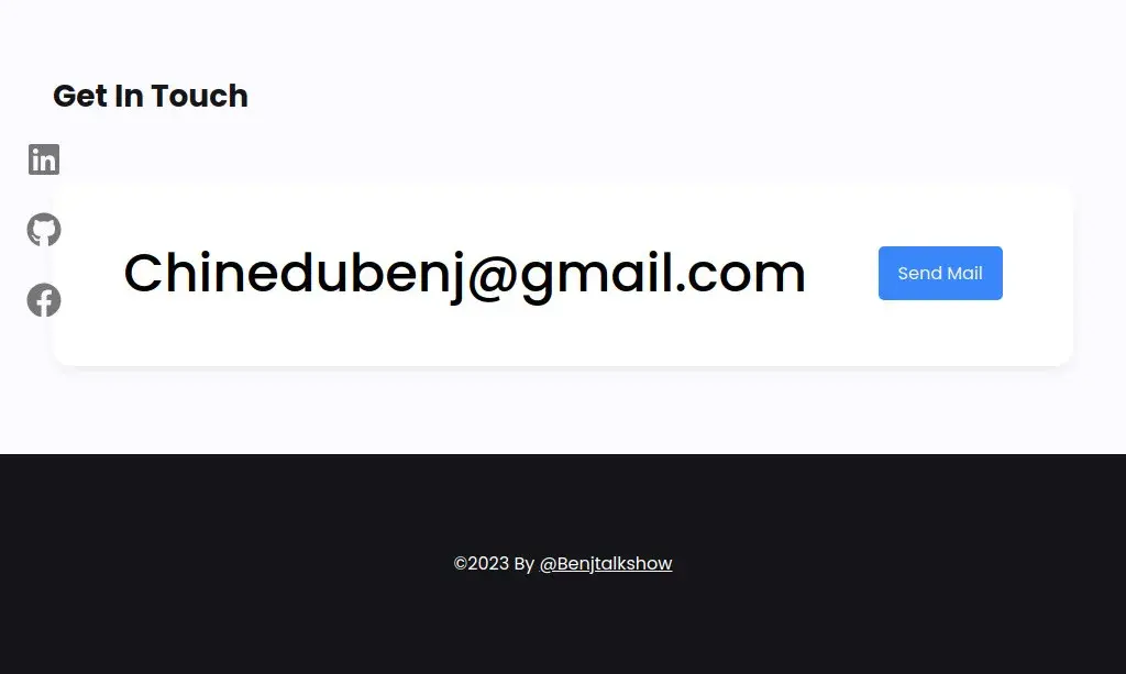 Nnaji Benjamin – Frontend Developer Portfolio screenshot 10