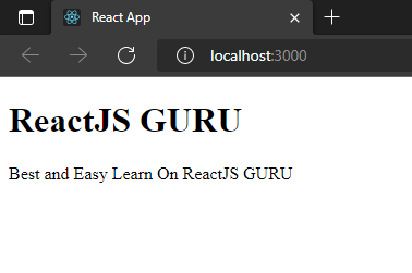 react components