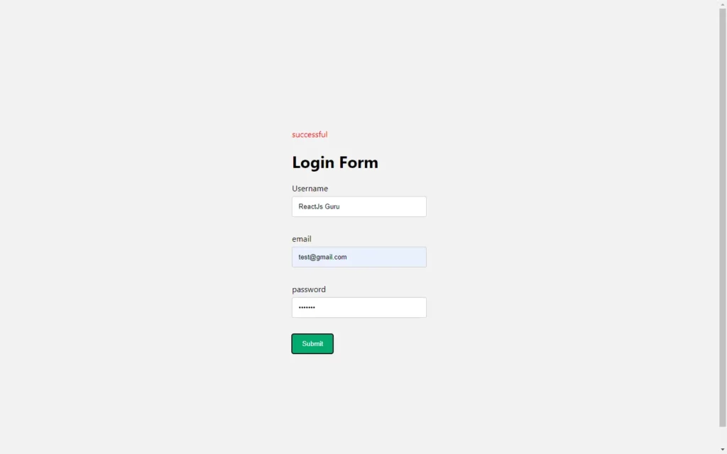 Form Validation in React