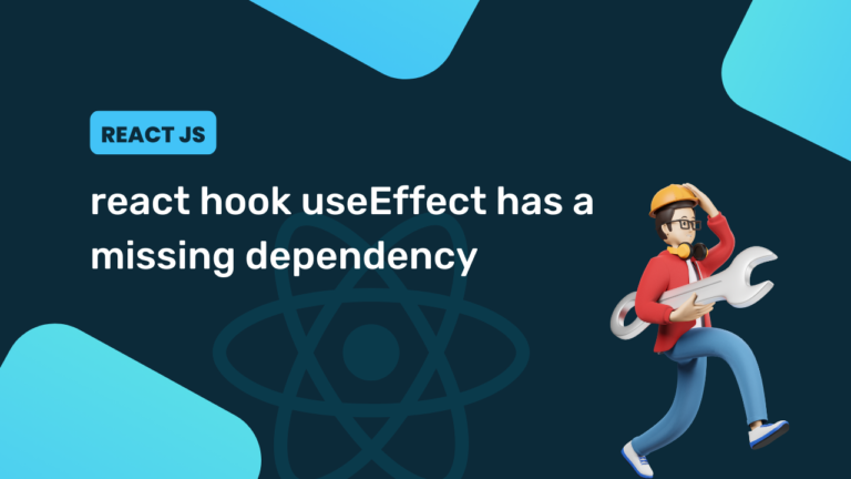 react hook useeffect has a missing dependency